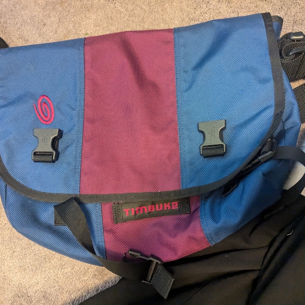 Blue and Pink Timbuk2